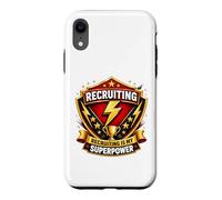 Carcasa para iPhone XR El reclutamiento de Agentes de Personal es mi superpoderoso reclutador Divertido