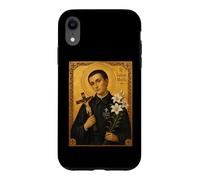 Carcasa para iPhone XR Elegante Icono católico de San Gerardo Majella
