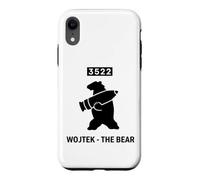 Carcasa para iPhone XR Emblema Militar de Concha de artillería de Oso Wojtek