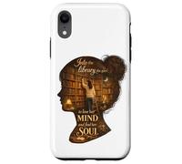 Carcasa para iPhone XR En la Biblioteca Ella va Pierde su Mente Encuentra su Alma Libros