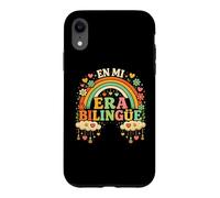 Carcasa para iPhone XR En Mi Era Bilingüe Diseño de Profesor de Lengua Dual