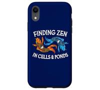 Carcasa para iPhone XR Encontrar el Zen en células y estanques Citología Divertida