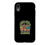 Carcasa para iPhone XR Encuentra tu diseño de jardín de Paz con pájaros