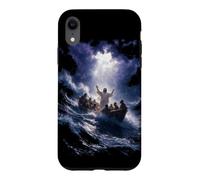 Carcasa para iPhone XR Epic Bible Story Christian Graphic - Jesus Calming The Storm