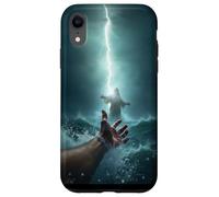 Carcasa para iPhone XR Epic Bible Story Christian Graphic - Jesus Saving Peter