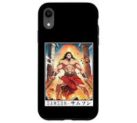 Carcasa para iPhone XR Epic Japanese Anime Christian Faith Bible Graphic - Samson