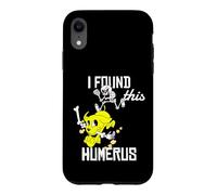 Carcasa para iPhone XR Es Curioso Que encontré Este Chiste de papá con húmero, Perro y Huesos esqueléticos