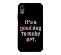 Carcasa para iPhone XR Es un Buen día para Hacer Pintura artística Pintor Maestro