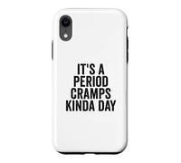 Carcasa para iPhone XR Es un período de calambres un Poco día Divertido período de Mujeres