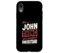 Carcasa para iPhone XR Es una Cosa de John Que no entenderías el Nombre