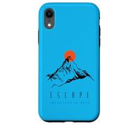 Carcasa para iPhone XR Escape Descubre el Mundo - Mundo Montaña Senderismo y Viajes