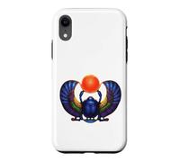 Carcasa para iPhone XR Escarabajo Alado, Egipcio, ilustración, Egipto