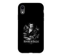 Carcasa para iPhone XR Escritor literario Honore De Balzac Reading