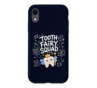 Carcasa para iPhone XR Escuadrón de Hadas de los Dientes Lindo Dentista Kawaii higienista Dental