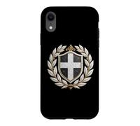 Carcasa para iPhone XR Escudo de Armas de Grecia - Bandera Griega