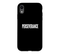 Carcasa para iPhone XR Eso Dice perseverancia - Un diseño Que Dice perseverancia