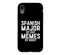 Carcasa para iPhone XR Español Mayor De Día Memes Noche Diversión Estudiante Hispana Latina