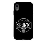 Carcasa para iPhone XR Esparta Grecia Ciudad Viaje Montaña Emblema