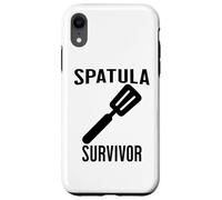 Carcasa para iPhone XR ESPÁTULA SUPERVIVIENTE Divertido Familia Madre Niños Retro