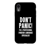 Carcasa para iPhone XR Especialista en Lenguas Extranjeras