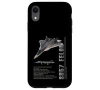 Carcasa para iPhone XR Especificaciones del Caza a reacción SU57 Felon