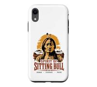 Carcasa para iPhone XR Espíritu del Toro Sentado Jefe Nativo Americano Lakota Sioux
