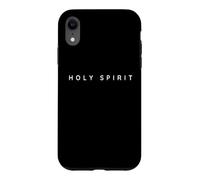 Carcasa para iPhone XR Espíritu Santo/Diseño Simple y clásico de Fuente Moderna de Espíritu Santo