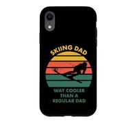 Carcasa para iPhone XR Esquiando papá para Padre Que esquís Vintage Divertido Camino Enfriador