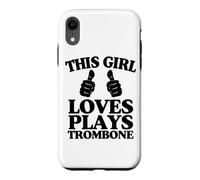 Carcasa para iPhone XR Esta Chica Toca Trombón Dos Pulgares