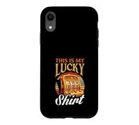 Carcasa para iPhone XR Esta es mi Suerte Camisa Casino máquina tragamonedas Juego