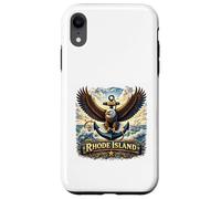 Carcasa para iPhone XR Estado del Patrimonio Marítimo de Rhode Island Eagle