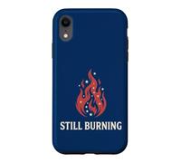 Carcasa para iPhone XR Estados Unidos 250 Aún ardiendo Estrellas Patrióticas de Llama América 2026