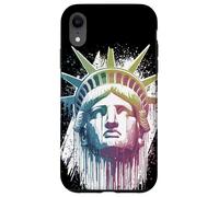 Carcasa para iPhone XR Estatua de la Libertad, EE.UU., Nueva York, Gotham, américa diseño