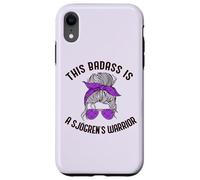 Carcasa para iPhone XR Este Badass ES UN Guerrero DE SJOGREN Purple Ribbon Meme