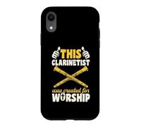 Carcasa para iPhone XR Este clarinetista fue Creado para adorar al Clarinete Cristiano