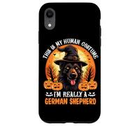 Carcasa para iPhone XR Este es mi Disfraz Humano, Soy Realmente un Pastor alemán