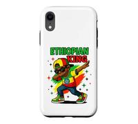 Carcasa para iPhone XR Estilo Rey etíope Dab con Colores Nacionales para niños y niños