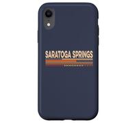 Carcasa para iPhone XR Estilo Vintage de los años 70 de Saratoga Springs New York
