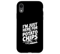 Carcasa para iPhone XR Estoy aquí para el Amante de los bocadillos Divertidos de Las Papas Fritas