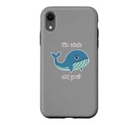 Carcasa para iPhone XR Estoy Bien y tú? Ballena Divertida Lindo océano Animal Juego de Palabras Ballenas