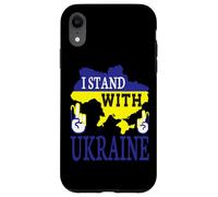 Carcasa para iPhone XR Estoy con Ucrania - Love Stop War - Ucrania Mapa