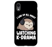 Carcasa para iPhone XR Estuve Despierto Toda la Noche Viendo Drama Coreano Divertido Amante del K-Drama