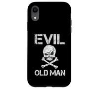 Carcasa para iPhone XR Evil Old Man Der böse Alte Mann Totenkopf