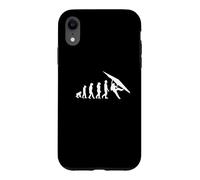 Carcasa para iPhone XR Evolución de Escalada/Escalada en Roca para Principiantes, diseño Divertido