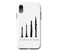 Carcasa para iPhone XR Evolution of Woodwinds Música Schalmei Dulzian Hautbois Oboe