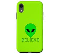 Carcasa para iPhone XR Extranjero DIVERSO PEQUEÑO Verde Hombre Creer