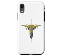 Carcasa para iPhone XR F-111 Aardvark Fighter Jet Vista Superior Aviones Militares