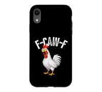 Carcasa para iPhone XR F-Caw-F Funny Chicken Hilarious Rooster Meme Graphic tee
