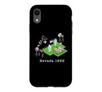 Carcasa para iPhone XR Falso Aterrizaje Lunar Disparar Nevada Área 51 engaño
