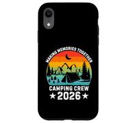 Carcasa para iPhone XR Family Camping Crew 2026 Tees Outdoor Camping Group Matching